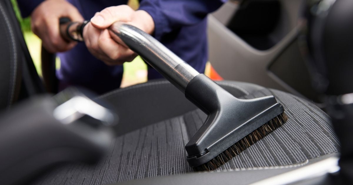 Vacuuming a Car - Sierra Blanca Motors
