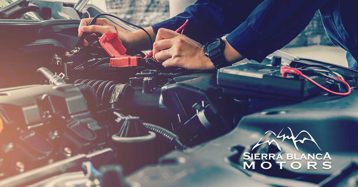 Battery Check - Car Maintenance - Sierra Blanca Motors