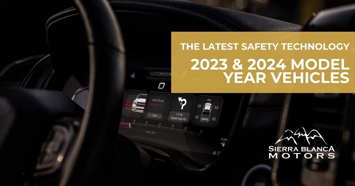 Dashboard and Steering Wheel of RAM Rebel | The Latest Safety Technology of 2023 and 2024 Model Year Vehicles | Safety Features in Cars | Sierra Blanca Motors