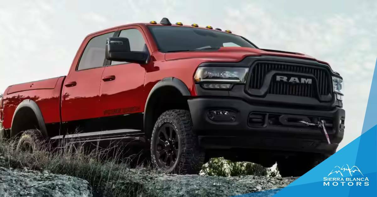 RAM 2500 cutting edge features. Sierra Blanca Motors.