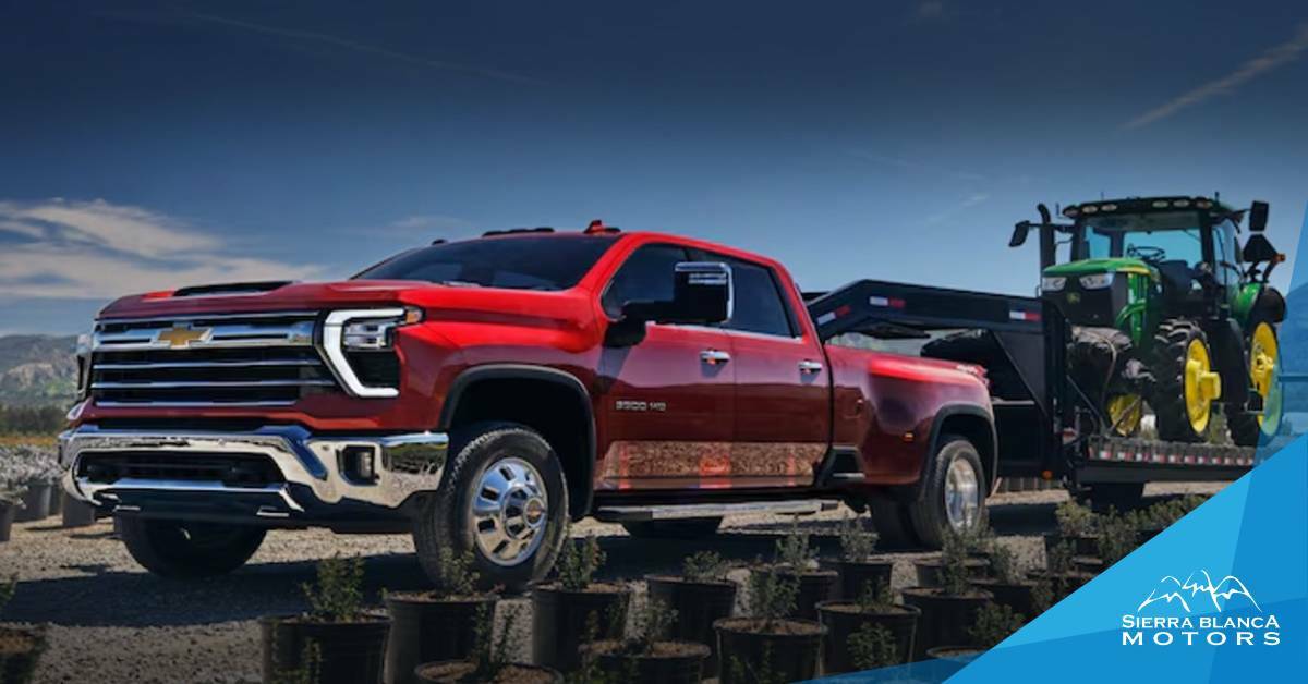 truck towing. towing capabilities. Sierra Blanca Motors.